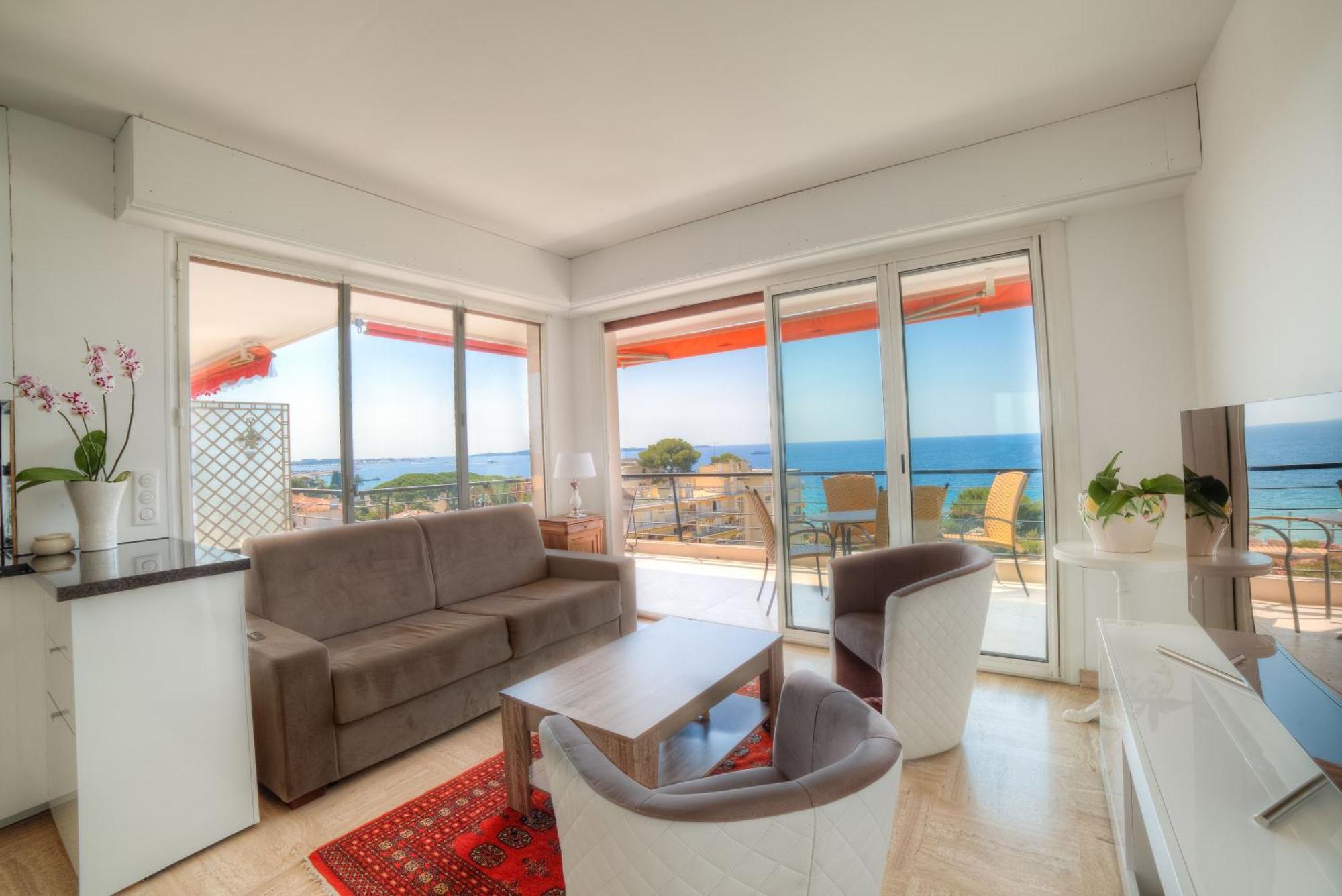 Immogroom- 2 Bedrooms -panoramic Sea View - Huge * Cannes